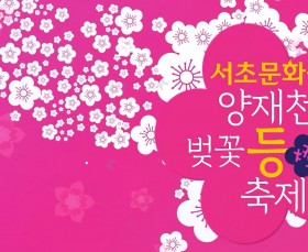 제6회 양재천 벚꽃 등(燈) 축제